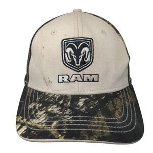 Dodge Ram Strapback Hat Camouflage One Size Adjustable Embroidered 6 Panel